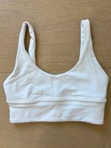 Lululemon White Align Sports Bra Photo 0
