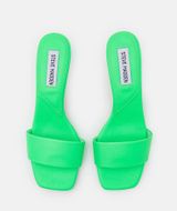 Steve Madden Green Kitten Heel Sandals Photo 0