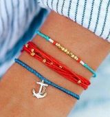 Puravida Anchor Bracelet Set Photo 0