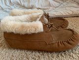Moccasin Slipper Brown Size 10 Photo 0