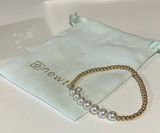 Enewton Classic gold beaded bliss 3mm bead bracelet Photo 0