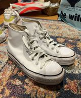 Converse Platform White Leather Photo 0
