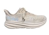 Hoka One One Clifton 9 Women's Beige Running Shoes Size 7.5B Photo 0