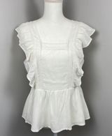 Francesca's White Blouse Top Photo 0