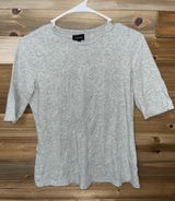 Who What Wear Grey Basic Top Photo 0