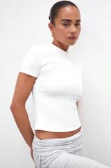 MUSERA Buttery Soft T Shirt White Size XS Photo 0