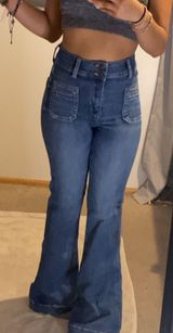 American Eagle Flared Jeans Photo 0