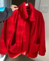 Zaful Red Teddy Jacket Photo 0