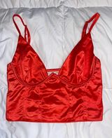 Amazon Red Corset Top Photo 0