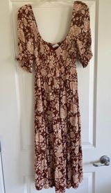 Abercrombie & Fitch Floral Midi Dress Photo 0