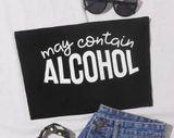 SheIn May Contain Alcohol Crop Top Photo 0