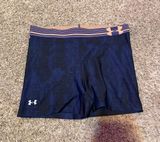Blue Spandex Shorts Photo 0