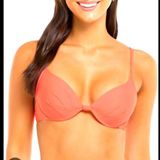 Body Glove  Smoothies Greta Solid Molded Cup Push Up Underwire  Bikini Top, Large Photo 0