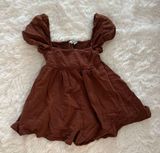 Princess Polly Brown Mini Dress Photo 0