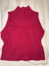 Sleeveless Turtleneck Sweater Photo 0