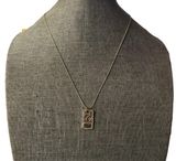 Guess Logo Tag Pendant Necklace Photo 0