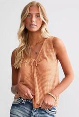 Open Weave Tank Top Photo 0