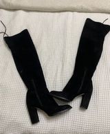 Over The Knee Suede Boots Photo 0