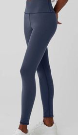 Alo Winter Warm Leggings In Navy Photo 0