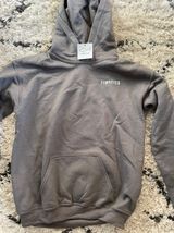 Finatics Shark Grey Hoodie Gray Size XS Photo 0