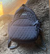 Vera Bradley Quilted Navy Backpack Photo 0