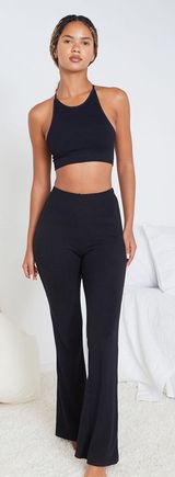 PacSun ribbed flare pants Photo 0