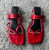 Rag & Bone square toe kitten heel sandals Photo 0