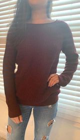Boutique Maroon Sweater Photo 0
