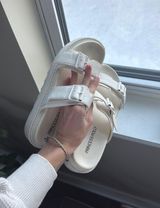 White Chunky Sandals Photo 0
