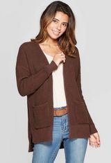 Universal Thread Brown Cardigan Photo 0