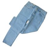 NWT Levi's 501 Original Cropped in Samba Blues High Rise Straight Jeans 32 x 26 Photo 0