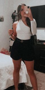 Pretty Little Thing One Sleeve Bodysuit PLT Photo 0