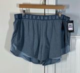 Under Armour Play-Up 3.0 Twist Shorts gray size 2xl women’s nwt new Photo 0