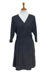 Scotch & Soda  Midi Dress Black Size S Minimalist Stealth Wealth Quiet Luxury Photo 0