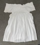 John Galt Off The Shoulder White Shirt Photo 0