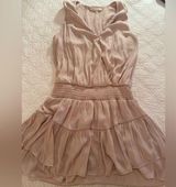 pink/ champagne color mustard seed brand dress, size medium. so cute!! Photo 0
