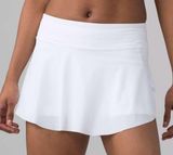Women’s Quick Pace Skirt Skort 13" White Size 8 Photo 0