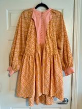Long sleeve dress Pink Size L Photo 0