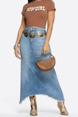 Jessica Simpson Denim Maxi Skirt(NWT) Photo 0