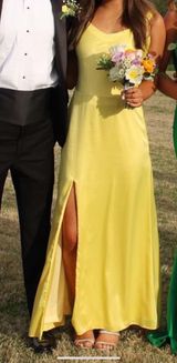 Yellow Maxi Dress Size 2 Photo 0