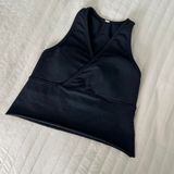 Lululemon Women's Black Crop-top Photo 0