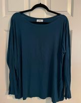 Piko Boutique Royal Blue Long Sleeve  Top Photo 0