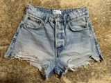 ZARA Denim Shorts Photo 0