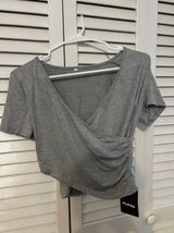 Cute Top Gray Size M Photo 0