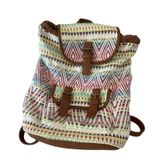 Mossimo Supply Co Aztec Backpack Boho Bohemian Hippie Brown Photo 0