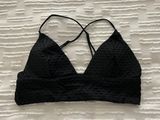 H&M Triangle Bikini Top Black Photo 0