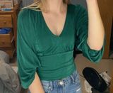 Dry Goods Green Top Photo 0