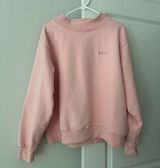 PARKE Embroidered Mockneck Sweatshirt Photo 0