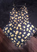 Nine Britton Stitch Fix Navy Blue Lemon Dress Photo 0
