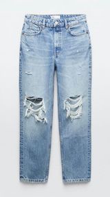 ZARA High Waisted Mom Jeans Photo 0